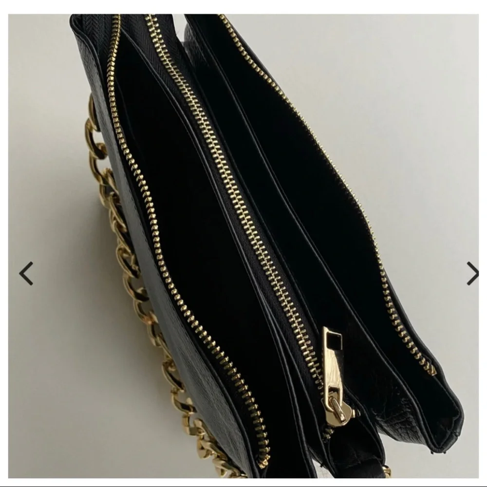Fabulous European Gold Chain Detail Hottest Trend Bag - Picture 3 of 6